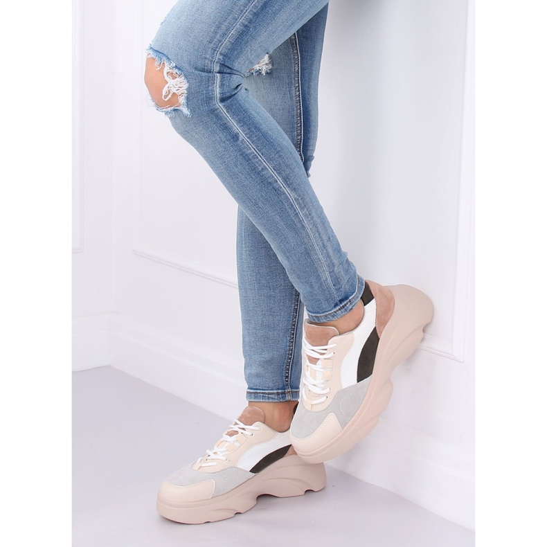 NH-31 Beige sneakers multicolored 1
