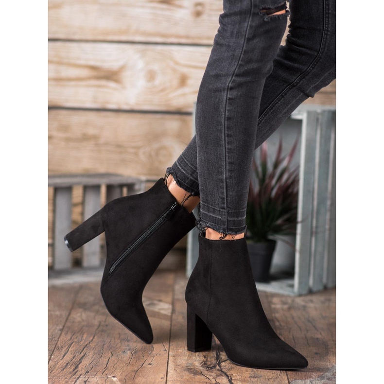 Super Me Sexy high-heeled boots black 1