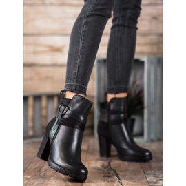 SDS Fashionable high-heeled boots black 2 SDS Fashionable high-heeled boots black 2