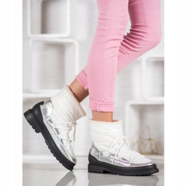 VICES textile snow boots white 1