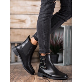 SHELOVET Elegant Chelsea boots black 1