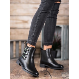 SHELOVET Elegant Chelsea boots black 2