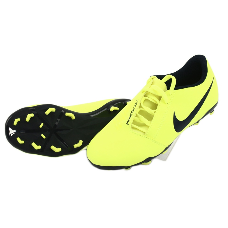 Nike Phantom Venom Club Fg Jr AO0396-717 soccer shoes yellow 4
