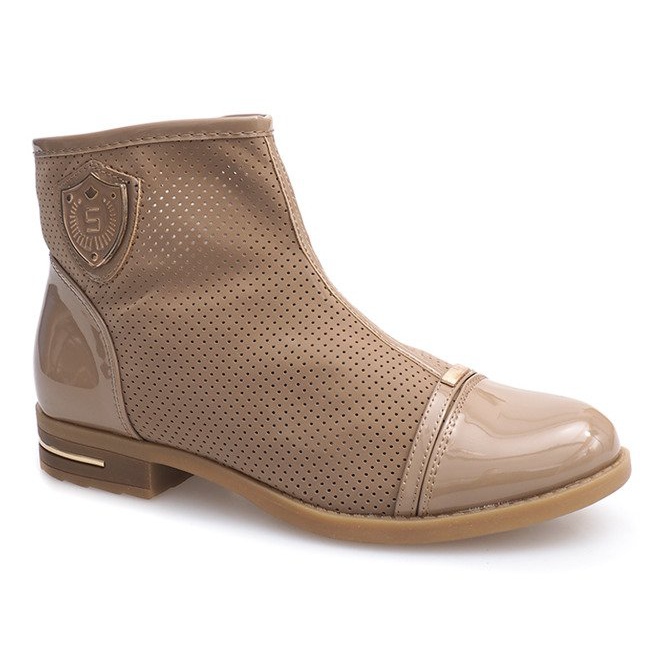 Elegant boots, 1956 Khaki shoes 1