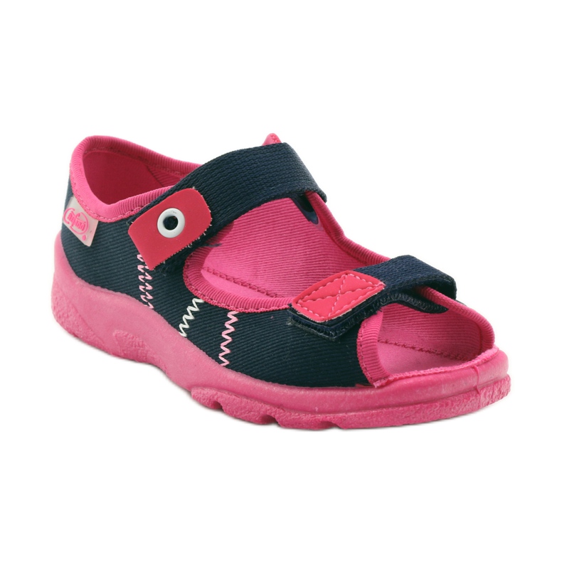 Befado children's shoes 969X105 pink navy blue 2