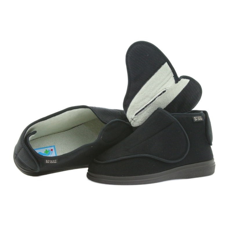 Dr.orto Befado men's slippers Pu 163m002 black 2