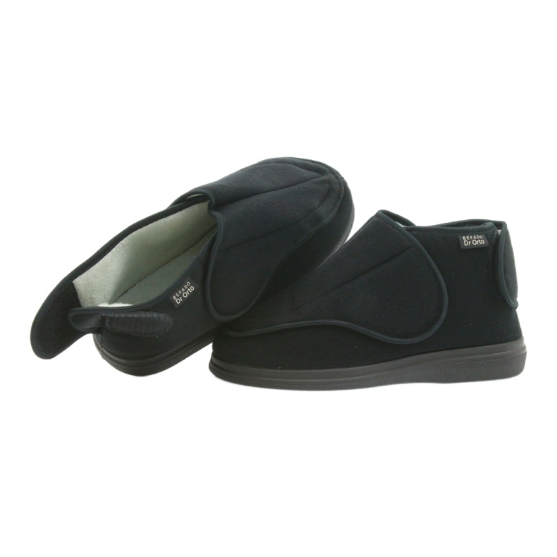 Dr.orto Befado men's slippers Pu 163m002 black 3 Dr.orto Befado men's slippers Pu 163m002 black 3