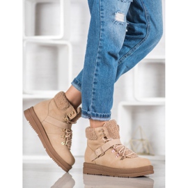 Stylish VICES boots brown 1