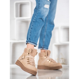 Stylish VICES boots brown 2