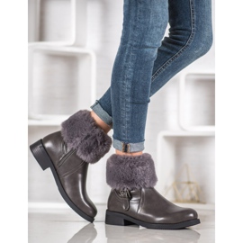 SHELOVET Workers With Fur grey 1