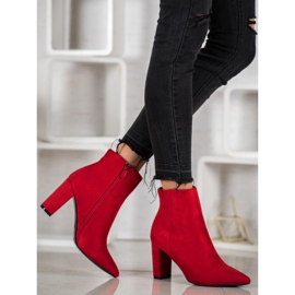 Super Me Sexy high-heeled boots red 2