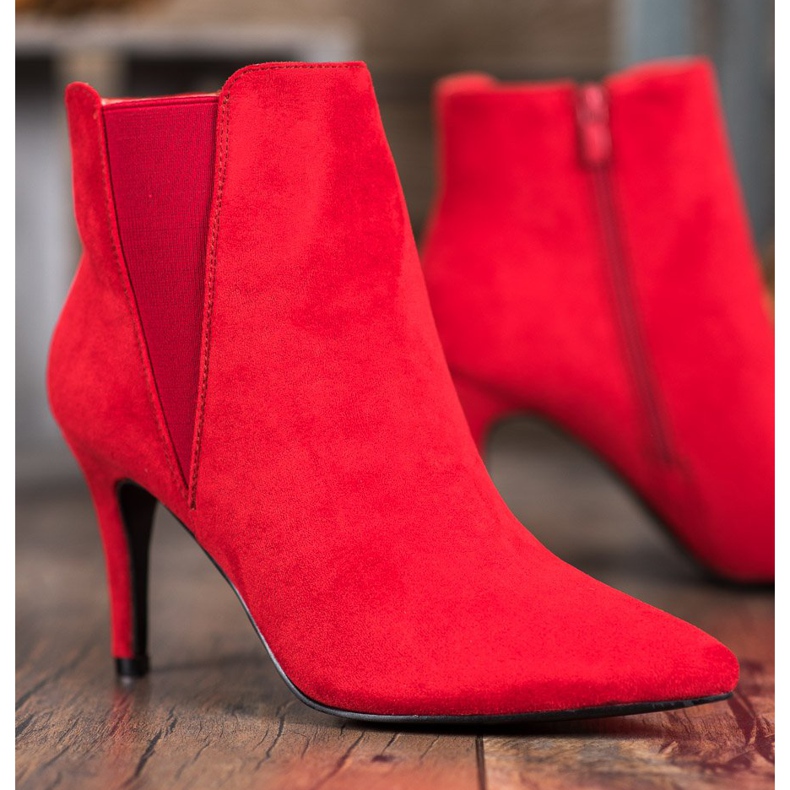 Marquiz Boots On A High Heel red 1