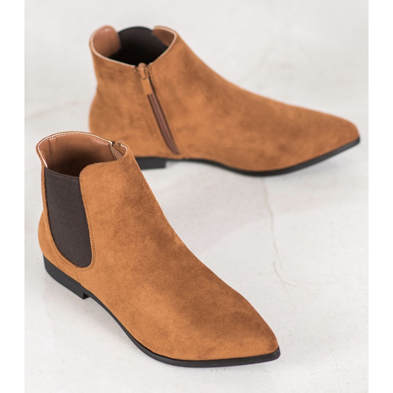 Marquiz Boots In Spitz brown 1