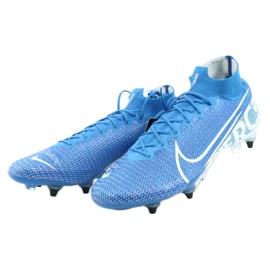 Nike Mercurial Superfly 7 Elite SG-Pro Ac M AT7894-414 football shoes blue 3