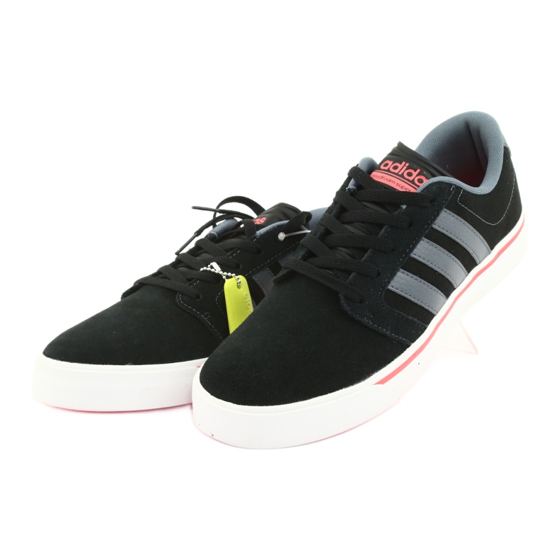 Adidas Cloudfoam Super Skate M AW3896 shoes black orange grey 2 Adidas Cloudfoam Super Skate M AW3896 shoes black orange grey 2