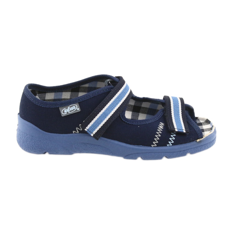 Befado children's shoes 969X101 navy blue blue 1