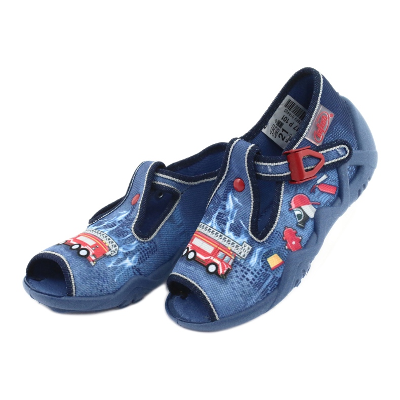 Befado children's shoes 217P101 red navy blue blue 3 Befado children's shoes 217P101 red navy blue blue 3
