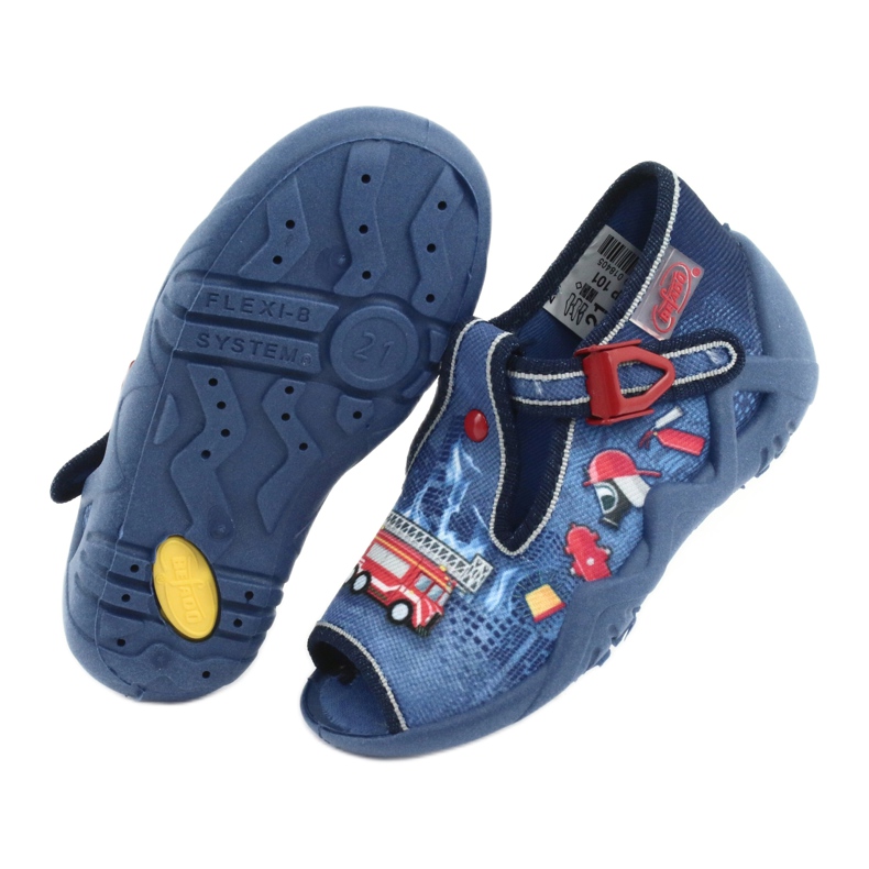Befado children's shoes 217P101 red navy blue blue 5 Befado children's shoes 217P101 red navy blue blue 5