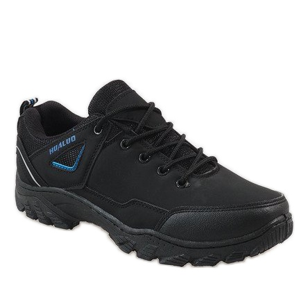 Black trekking shoes 128 1