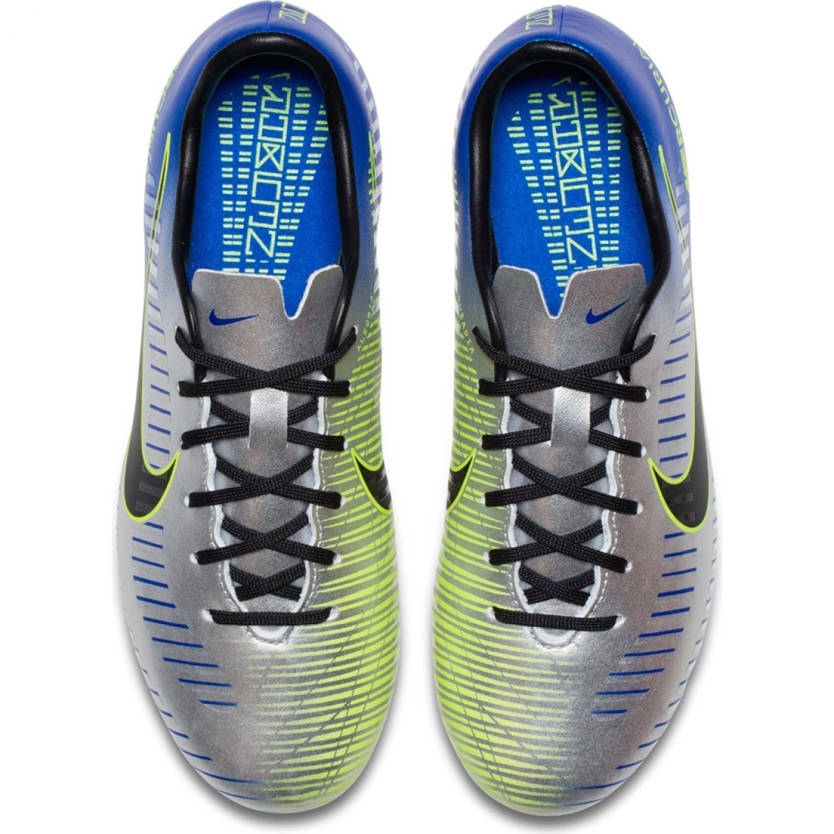 neymar shoes silver