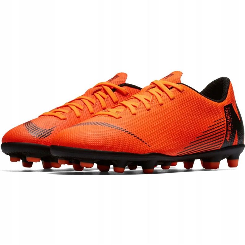 Nike Mercurial Vapor 12 Club Mg Jr AH7350-810 football shoes orange orange 2