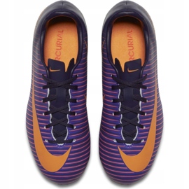 Nike Mercurial Vapor Xi Fg Jr 831945-585 football shoes purple purple 1