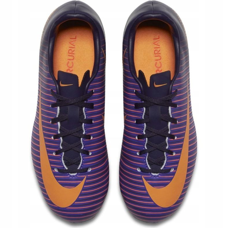 Nike Mercurial Vapor Xi Fg Jr 831945-585 football shoes violet violet 1