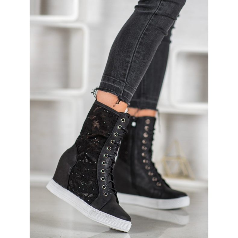 Seastar Openwork boots black 1