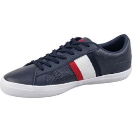 Lacoste Lerond 119 M 737CMA00457A2 white red navy blue 1