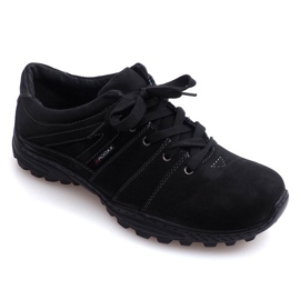 Hiking Boots Leather Nat 6144 Black 1