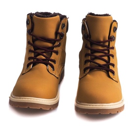 Timberki Trapery Snow boots D08 Camel brown 1