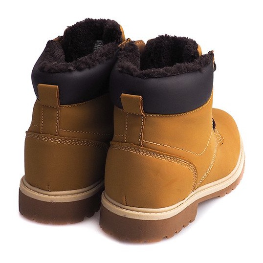 Timberki Trapery Snow boots D08 Camel brown 2