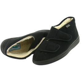 Dr.ORTO Befado warm women's pu slippers 986D011 black 4