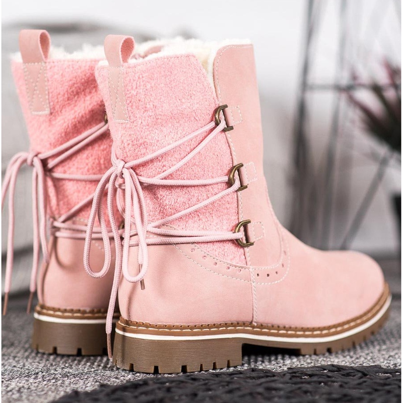 SDS Fashionable Workers With Binding pink 1