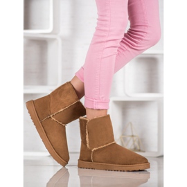 Lucky Shoes Camel snow boots brown 1