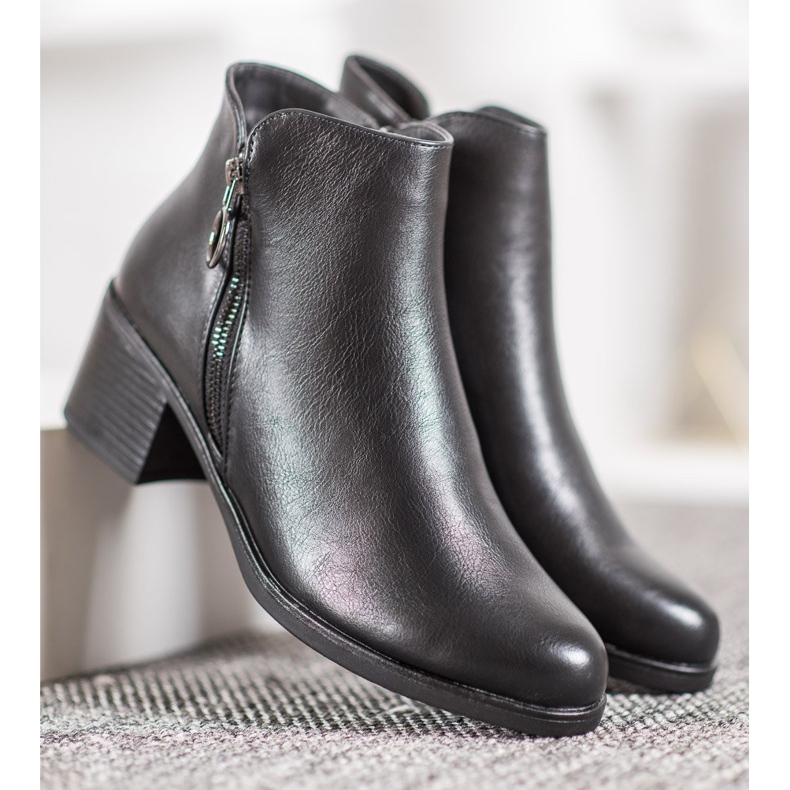 J. Star Warm boots with eco leather black 1 J. Star Warm boots with eco leather black 1