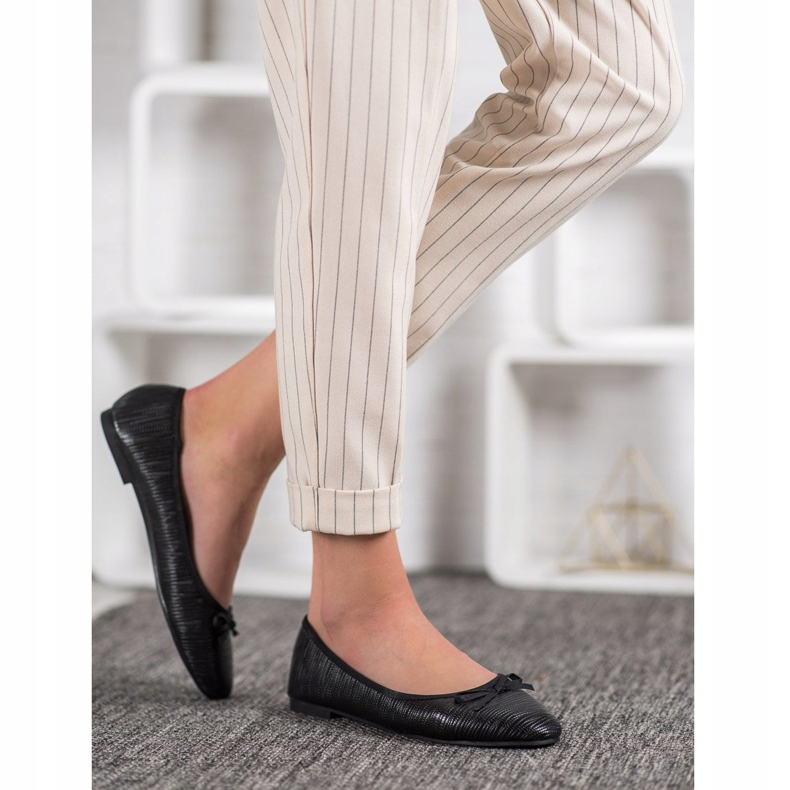 Evento Comfortable ballerinas black 1