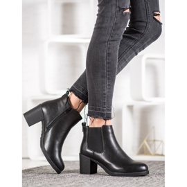 J. Star Booties With A Zipper black 1