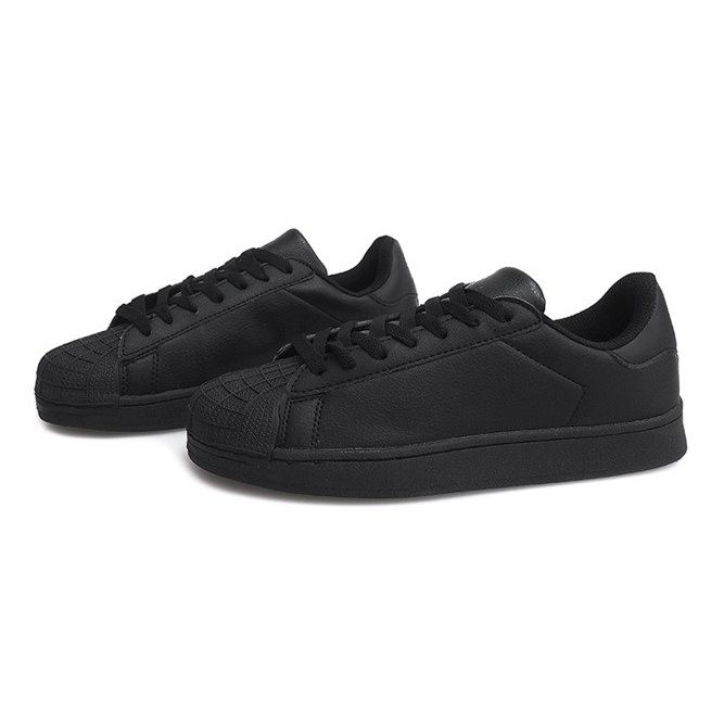 Retro Sneakers Superstar D6806-2 Black 1