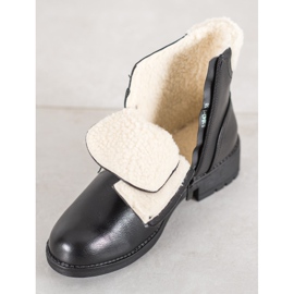 J. Star Boots With Sheepskin black 2