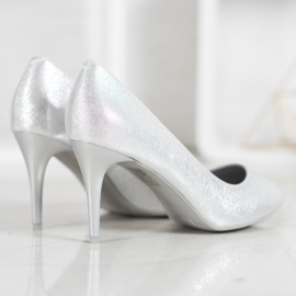 Comer Silver Lacquered Pins grey 1