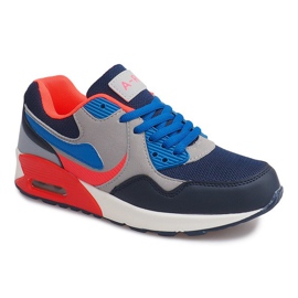 Sneakers B308A-1 Gray navy blue grey multicolored 2
