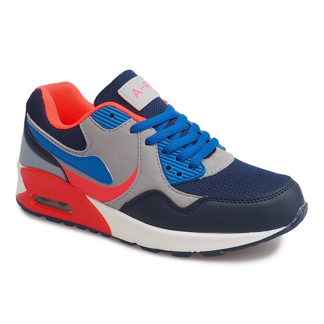 Sneakers B308A-1 Gray navy blue grey multicolored 2