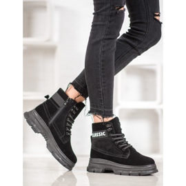 Bella Paris Classic Platform Boots black 1