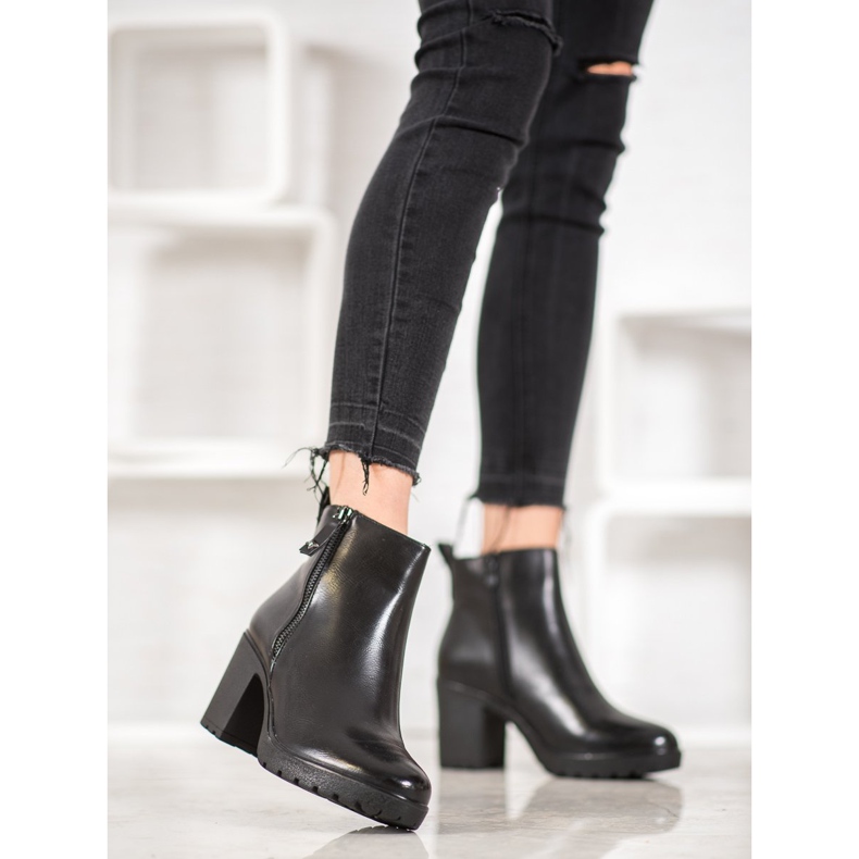 Bella Paris Casual Eco Leather Boots black 2