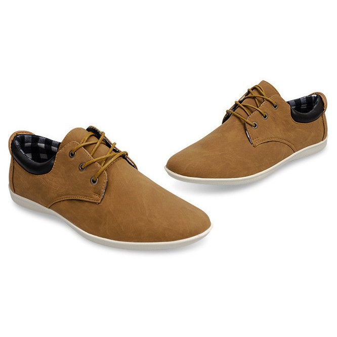 Stylish shoes B01 Camel brown 1