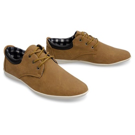 Stylish shoes B01 Camel brown 2