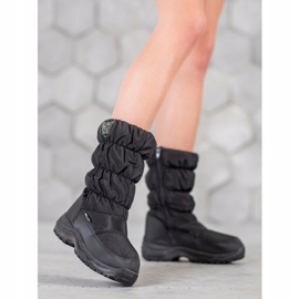 SHELOVET Black snow boots 1