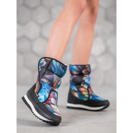 SHELOVET Warm winter snow boots multicolored 1