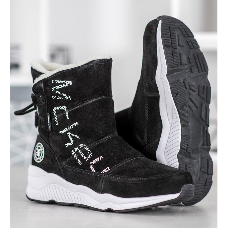 McKey Leather snow boots black 2 McKey Leather snow boots black 2